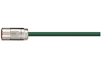 readycable® servo cable suitable for Baumüller 326614 (25 m), 50 A base cable, PVC 7.5 x d