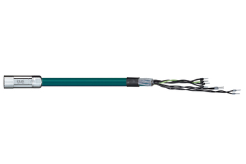 readycable® encoder cable suitable for LTi DRIVES KM3-KSxxx, base cable, PVC 7.5 x d