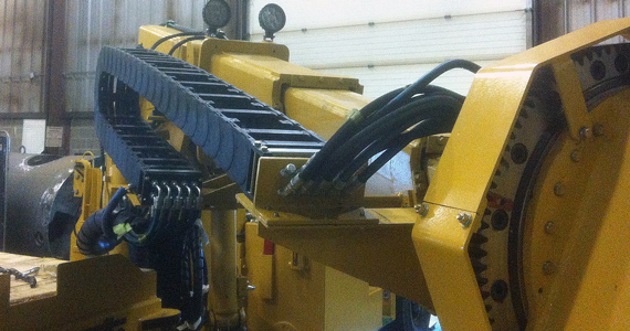 Platformă de lucru pentru săparea de tuneluri