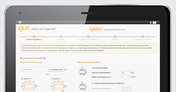 Instrumente online gratuite de la igus®