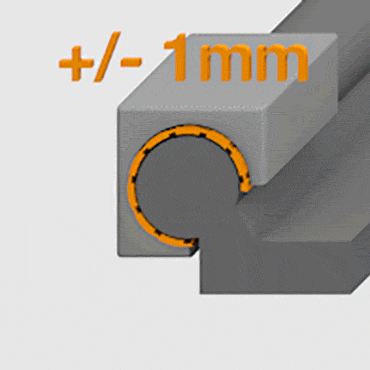 Extrem de flexibile - dvs. alegeţi lungimea şi lăţimea