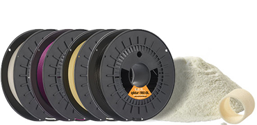 Tribo-filamente și pulbere de sinterizare cu laser