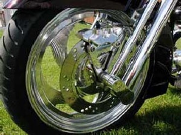 Furcă frontală de motocicletă