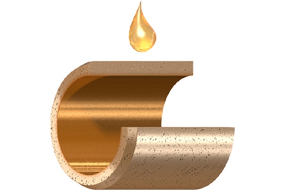 Structura bucșei sinterizate