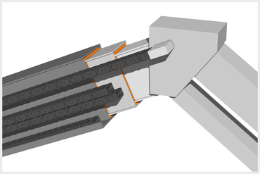 Lagăr fără lubrifiere din semifabricat iglidur®