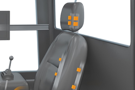 Ghidaje liniare drylin pentru reglarea ergonomică a scaunului șoferului