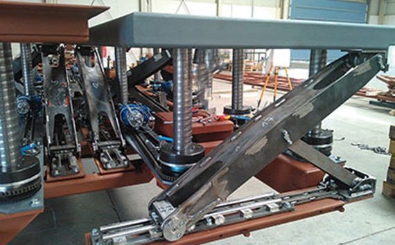 Platformă pentru scene