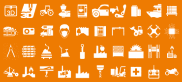 Simboluri ale domeniilor industriale igus