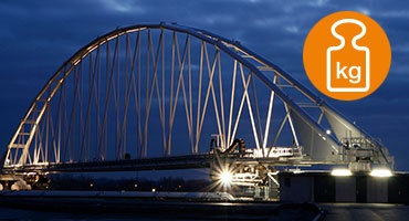 Sarcini mari: 100 kg/m