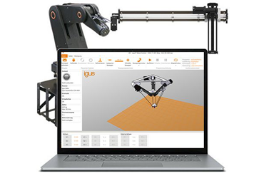 Robot control system with software and hardware from igus®