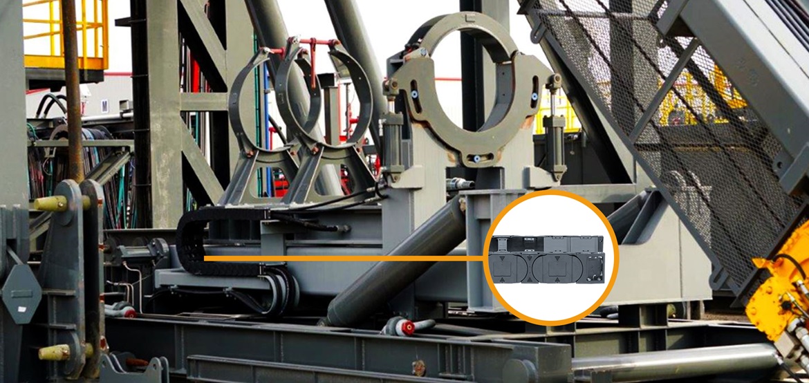 Macara BOP cu produse igus